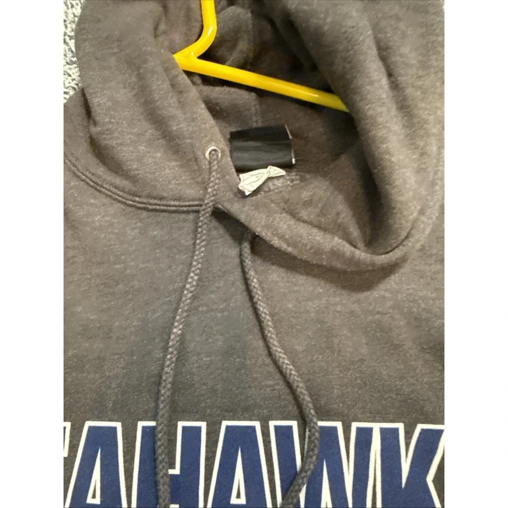 NFL Team Apparel Seattle Seahawks Gray Hoodie Pullover Sweatshirt Men's S